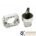 Sel s/w 2 Pos Latch NO Black
