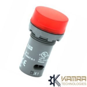 Ind Lamp LED NO 24V AC/DC Red
